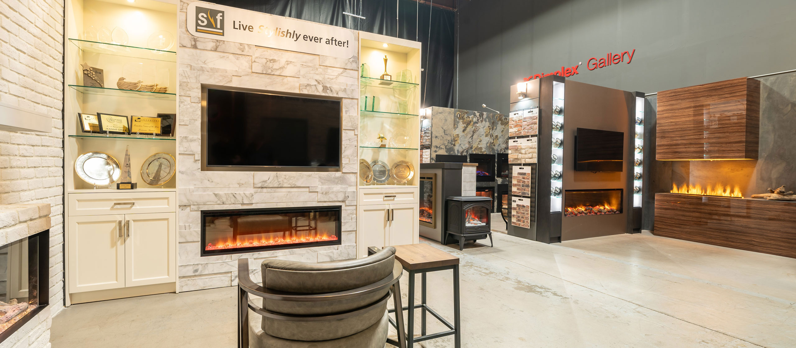 Electric Fireplace Showroom Toronto | Stylish Fireplaces