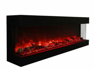 Product Image for Amantii 72-Tru-View-XL Smart Indoor-Outdoor 3-Sided Fireplace 