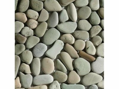 Product Image for Erthcoverings Sage Pebble stone tile sheets 