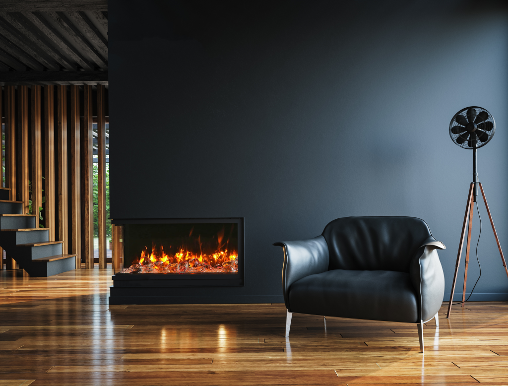 Amantii 40-TRV-Slim multi-sided electric fireplace