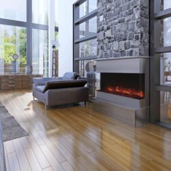 Amantii 40-TRU-VIEW-XL Indoor-Outdoor 3-Sided Fireplace