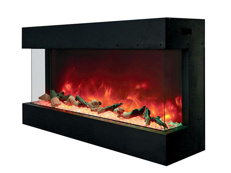 AMANTII 40-TRU-VIEW-XL INDOOR OUTDOOR ELECTRIC FIREPLACE