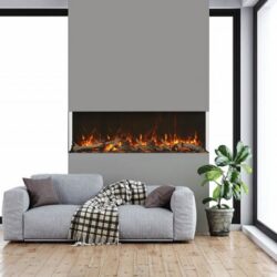Amantii 72-TRV-XT-XL Indoor-Outdoor 3-Sided Fireplace