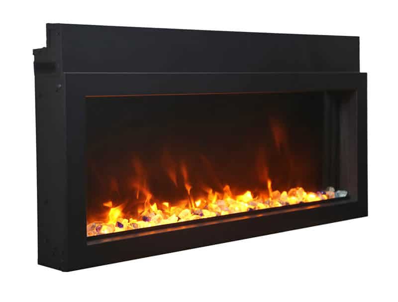 AMANTII BI-30-XTRASLIM BUILT-IN ELECTRIC FIREPLACE INDOOR OUTDOOR