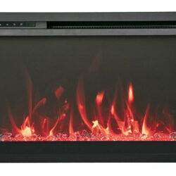 Amantii TRD-26-XS Smart Traditional extra-slim electric fireplace insert |  Stylish Fireplaces