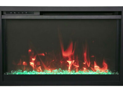 Product Image for Amantii TRD-33-XS Smart Traditional extra-slim electric fireplace insert 