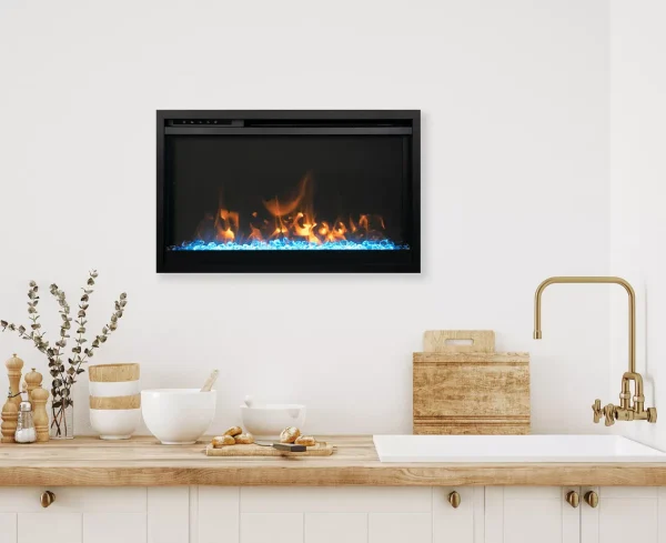 Amantii TRD-30-XS extra-slim electric fireplace insert