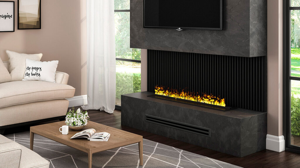 DIMPLEX CDFI1000-PRO WITH SPACERS IN 3-SIDED OPEN DESIGN