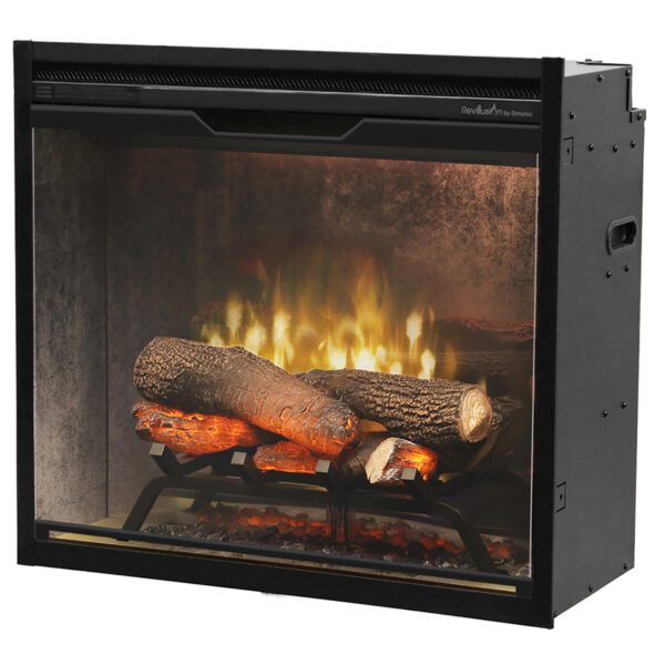 DIMPLEX RBF24WC ELECTRIC FIREPLACE INSERT WITH WEATHERED CONCRETE