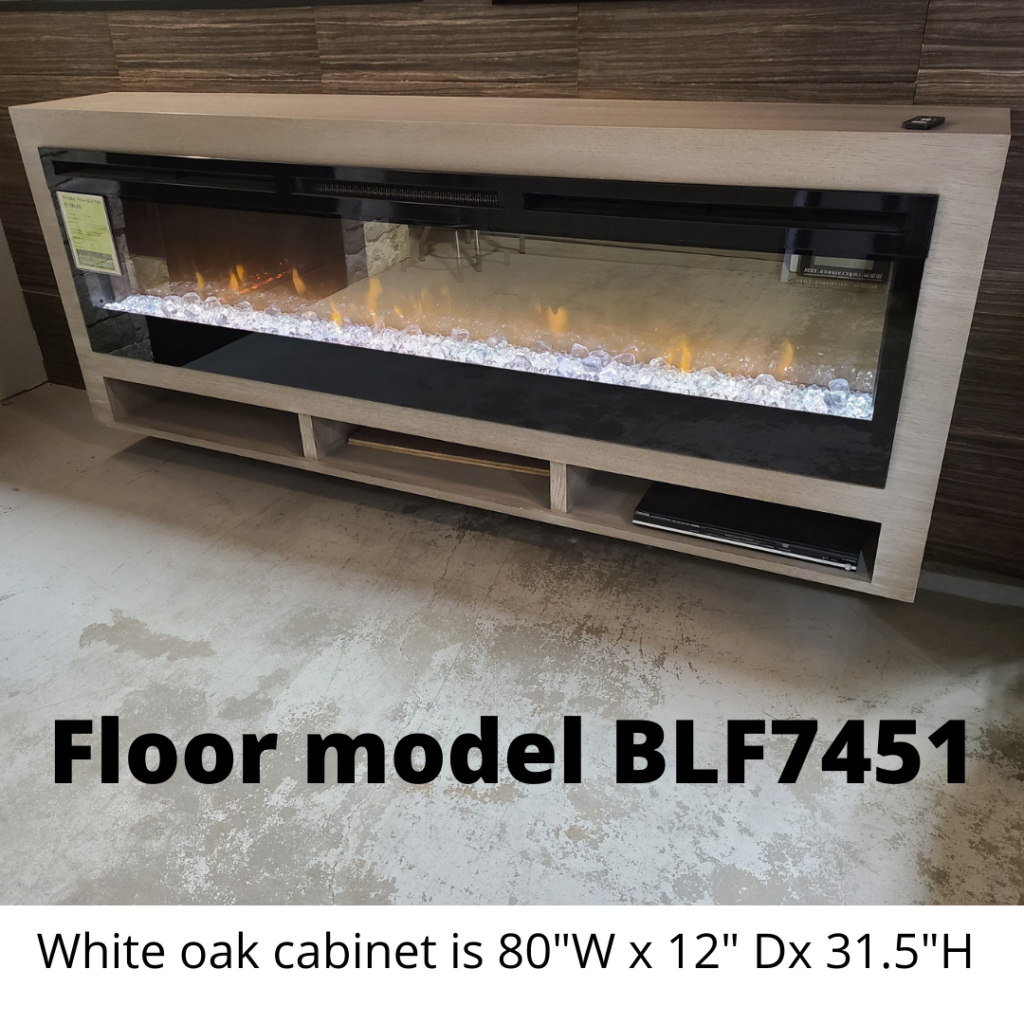 Dimplex BLF7451 Prism Series 74" Linear Electric Fireplace Stylish