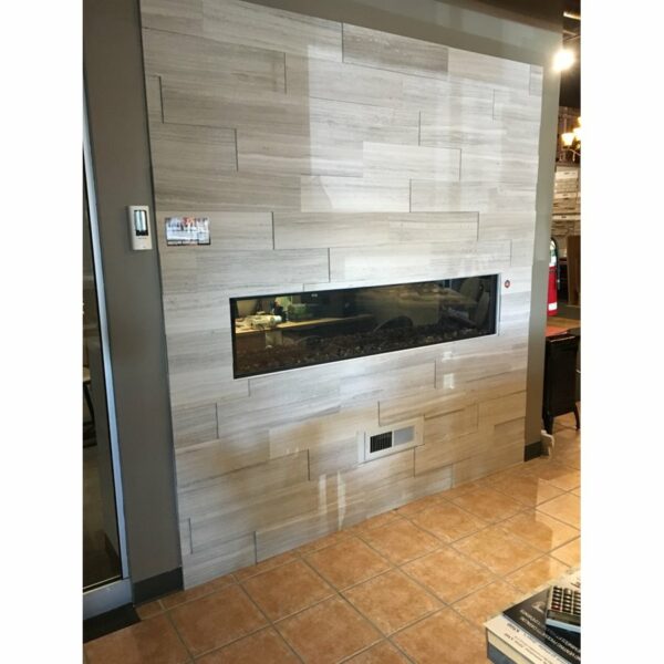 IMPEX BALTIC 3D STONE ON FIREPLACE WALL