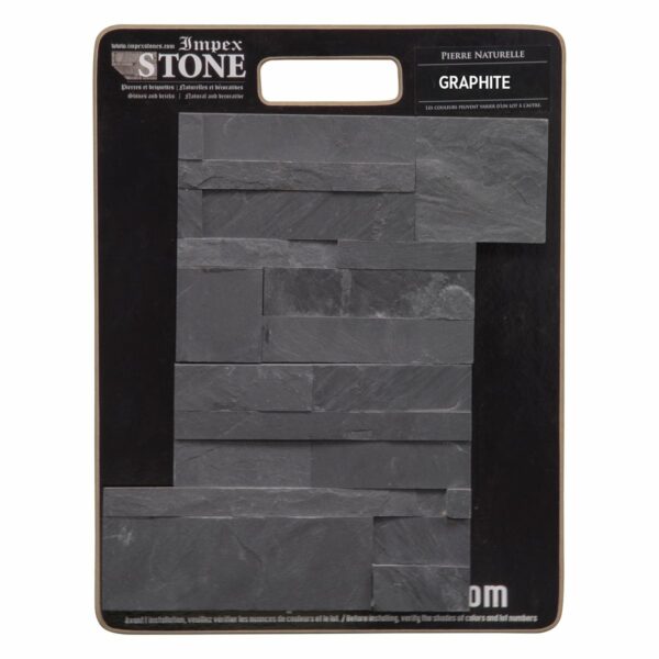 IMPEX GRAPHITE STONE SAMPLE BOARD