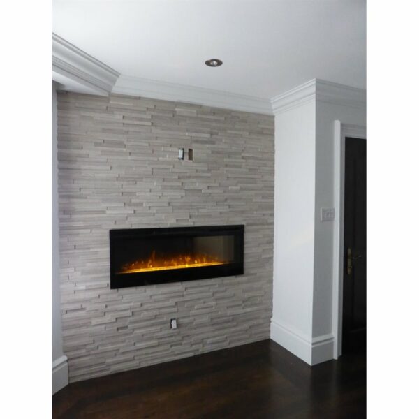 IMPEX GRIFFON STONE ON FIREPLACE WALL