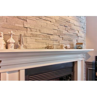 IMPEX MONT BLANC FIREPLACE WALL DETAIL
