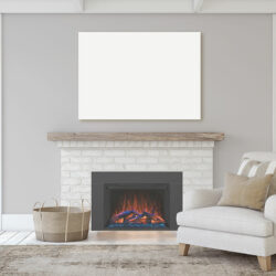 Modern Flames RS-3626 electric fireplace with 4530 trim kit