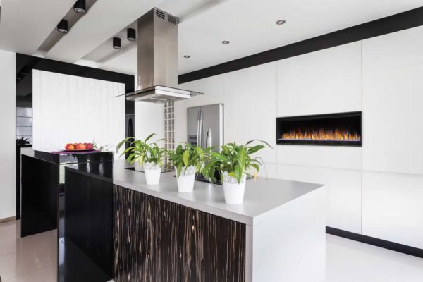 NAPOLEON ALLURAVISION SLIM NEFL60CHS IN KITCHEN
