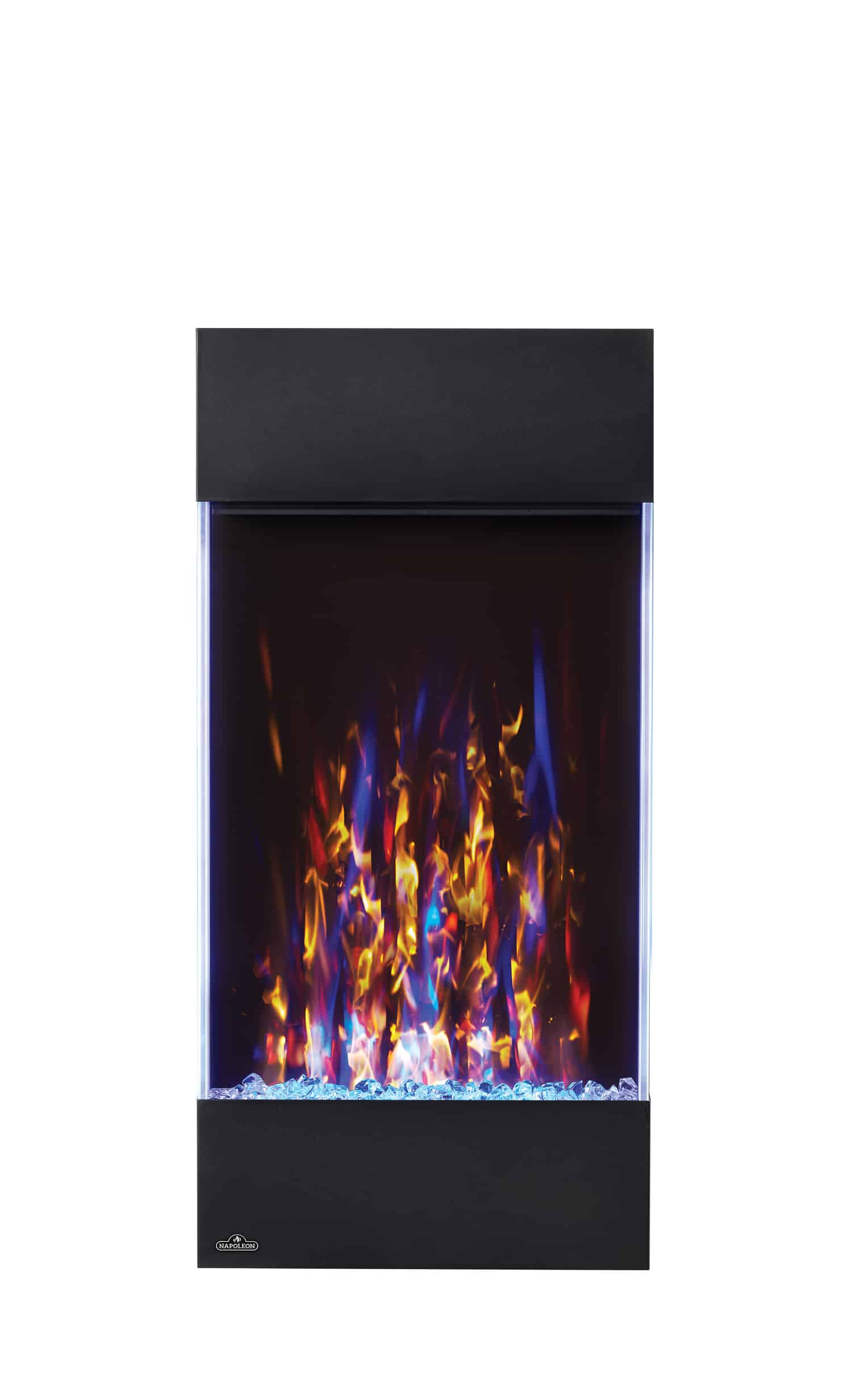 NAPOLEON ALLURE VERTICAL ELECTRIC FIREPLACE NEFVC32H WITH MULTI-COLOURED FLAMES