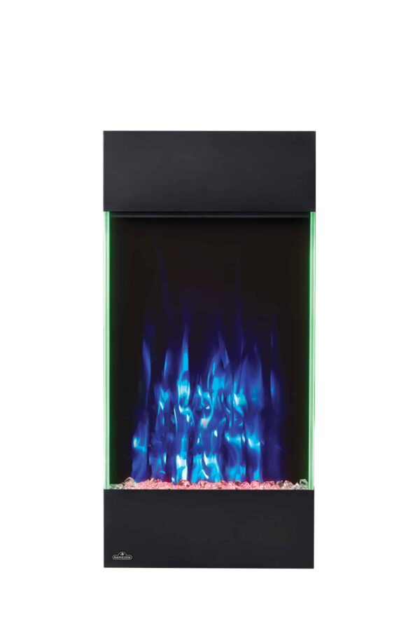 NAPOLEON ALLURE VERTICAL ELECTRIC FIREPLACE NEFVC32H WITH BLUE FLAMES