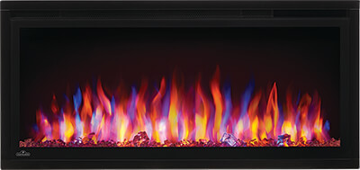 NAPOLEON ENTICE NEFL36CFH LINEAR ELECTRIC FIREPLACE WITH MULTI-COLOURED FLAMES