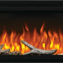 Napoleon NEF-DRAK72 Driftwood Log Set with Rocks