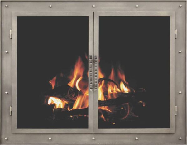 STOLL TRANSITIONAL FIREPLACE DOORS