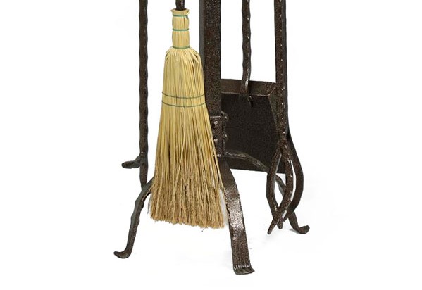 STOLL FIREPLACE TOOL SET BLACKSMITH