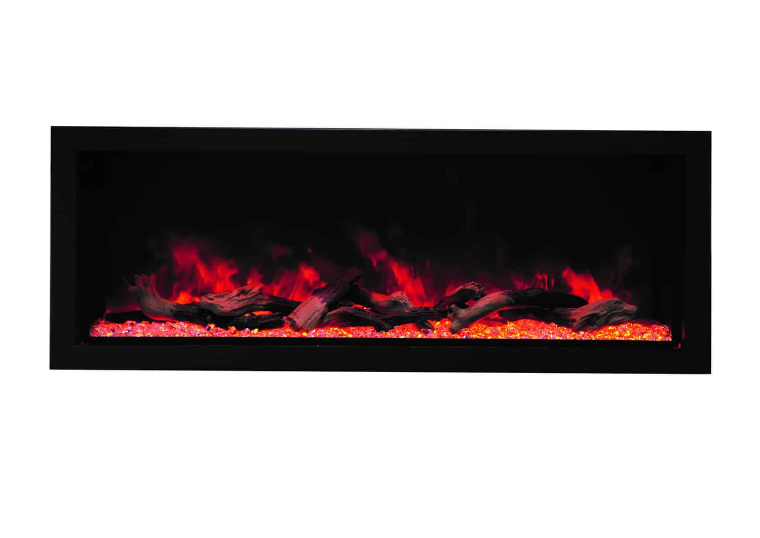 AMANTII BI-60-DEEP-XT BUILT-IN ELECTRIC FIREPLACE WITH LOGS