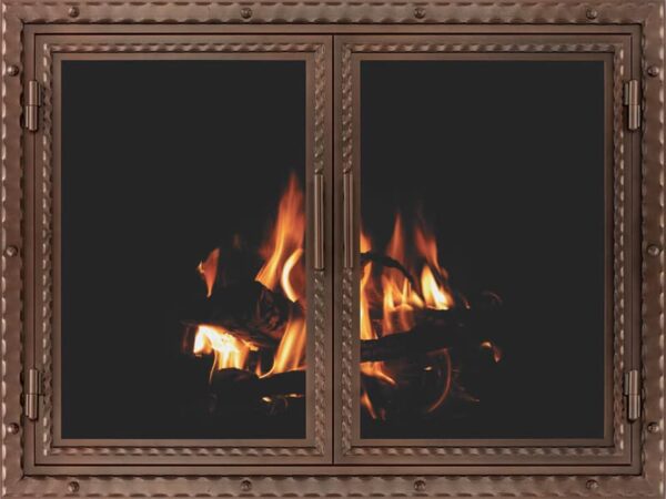 STOLL BLACKSMITH FIREPLACE DOORS