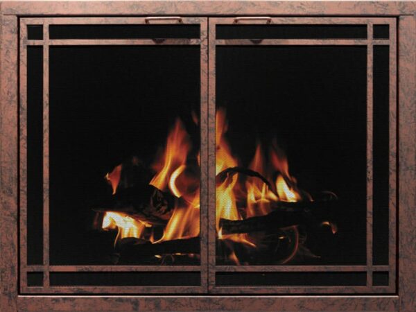 STOLL MESH FIREPLACE DOORS