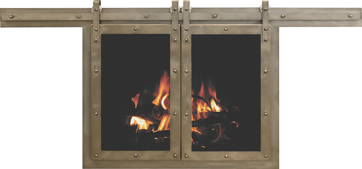 STOLL SLIDING FIREPLACE DOOR