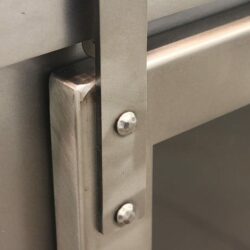STOLL SLIDING FIREPLACE DOOR DETAIL