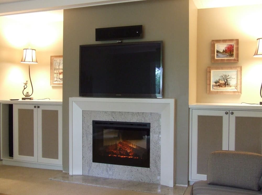 How to convert a wood-burning fireplace to electric