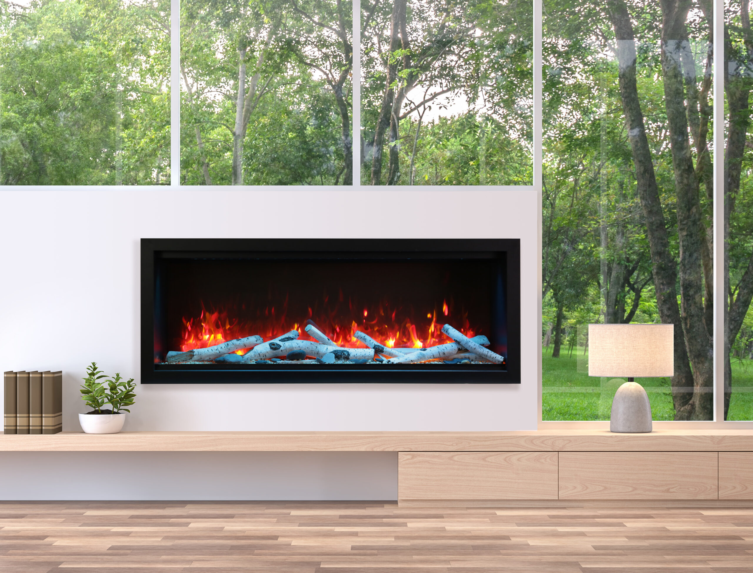 Amantii SYM-60-XT electric fireplace