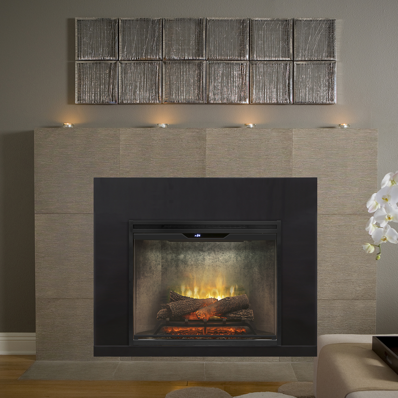 DIMPLEX RBF30WC REVILLUSION ELECTRIC FIREPLACE INSERT WEATHERED CONCRETE