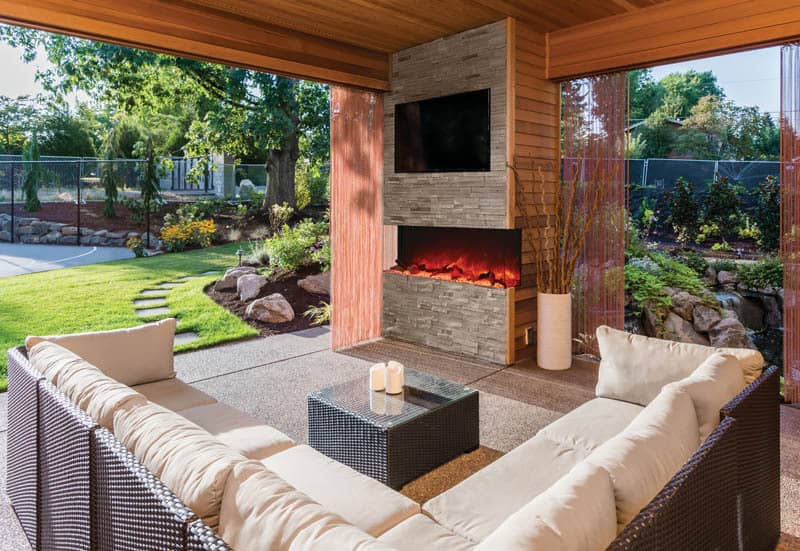 Amantii TruView 60 XL electric fireplace, best electric fireplaces