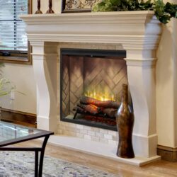 Dimplex RBF36P-FG 36 Portrait Revillusion Insert with front glass |  Stylish Fireplaces