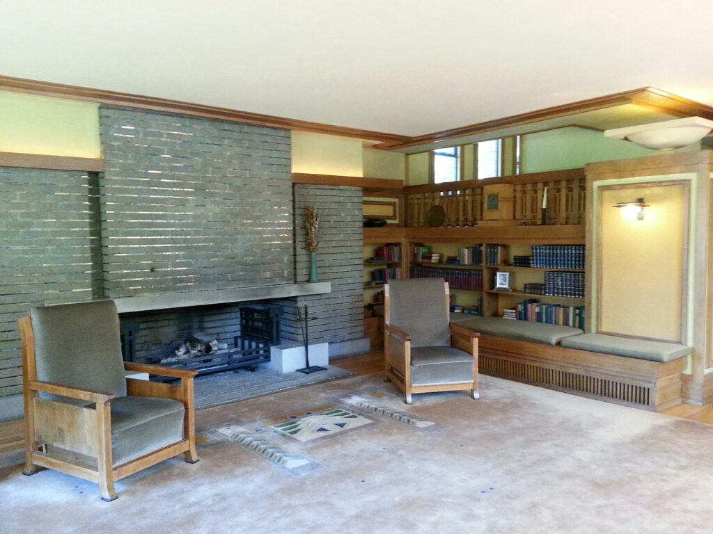 Living Room at the Meyer May House