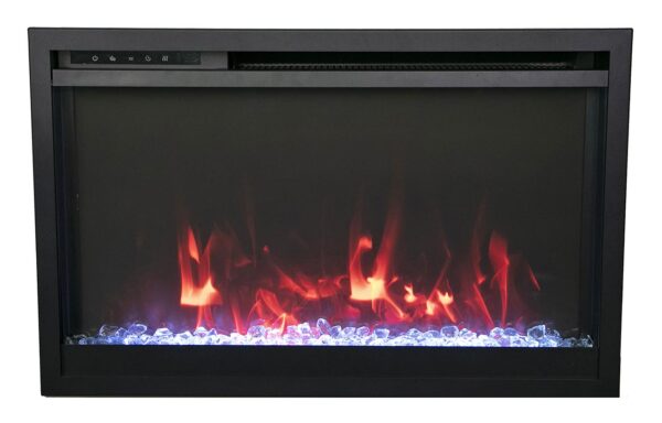 AMANTII TRD-30-XS WITH CRYSTALS AND RED FLAMES