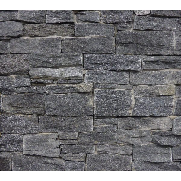 Yellowknife natural stone panels with mesh