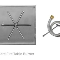 Stoll Traditional 36-inch Square fire table - 24-inch height - Image 5