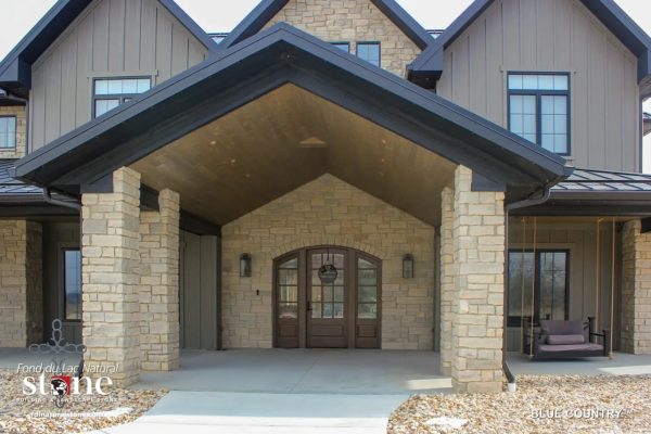 Stonerox Blue Country natural stone exterior