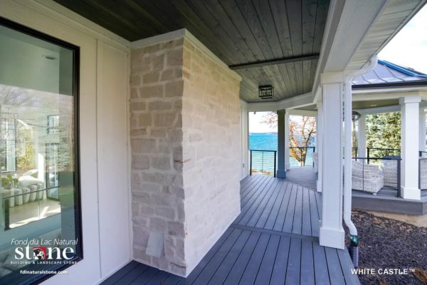 Stonerox White Castle natural stone exterior