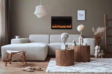 Amantii TRD-26-XS extra-slim electric fireplace