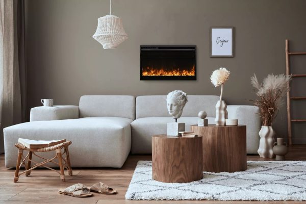 Amantii TRD-26-XS extra-slim electric fireplace