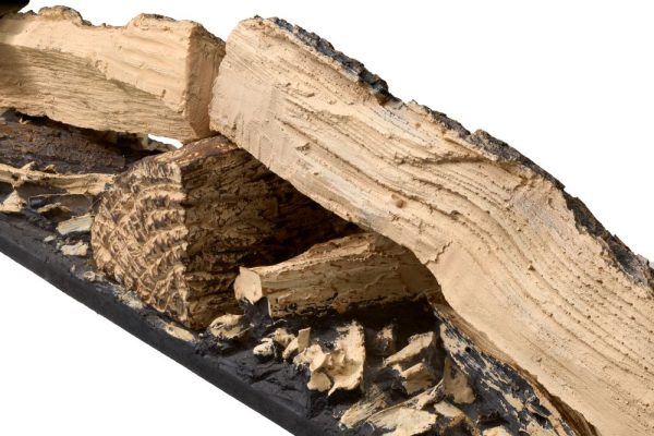Dimplex SLML split log molded logset detail