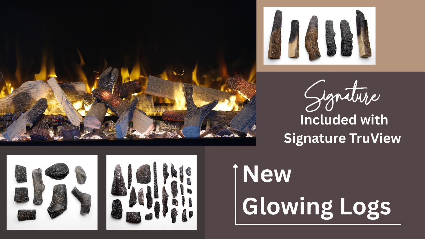 Amantii TRV-55-SIG 3-sided electric fireplace with Optimyst - Image 5