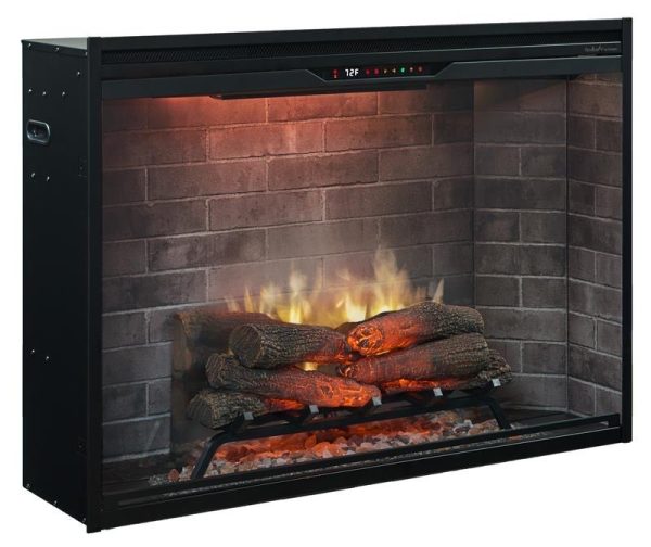 Dimplex Revillusion with neutral brick