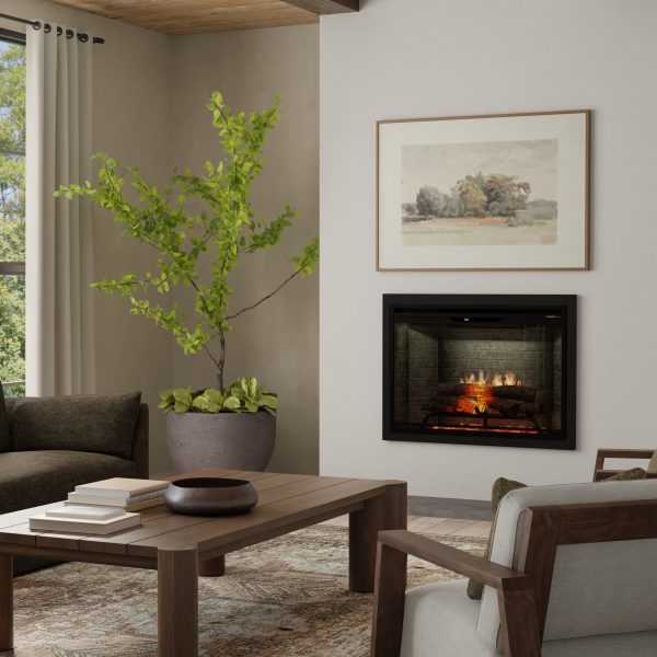 Dimplex Revillusion with neutral brick