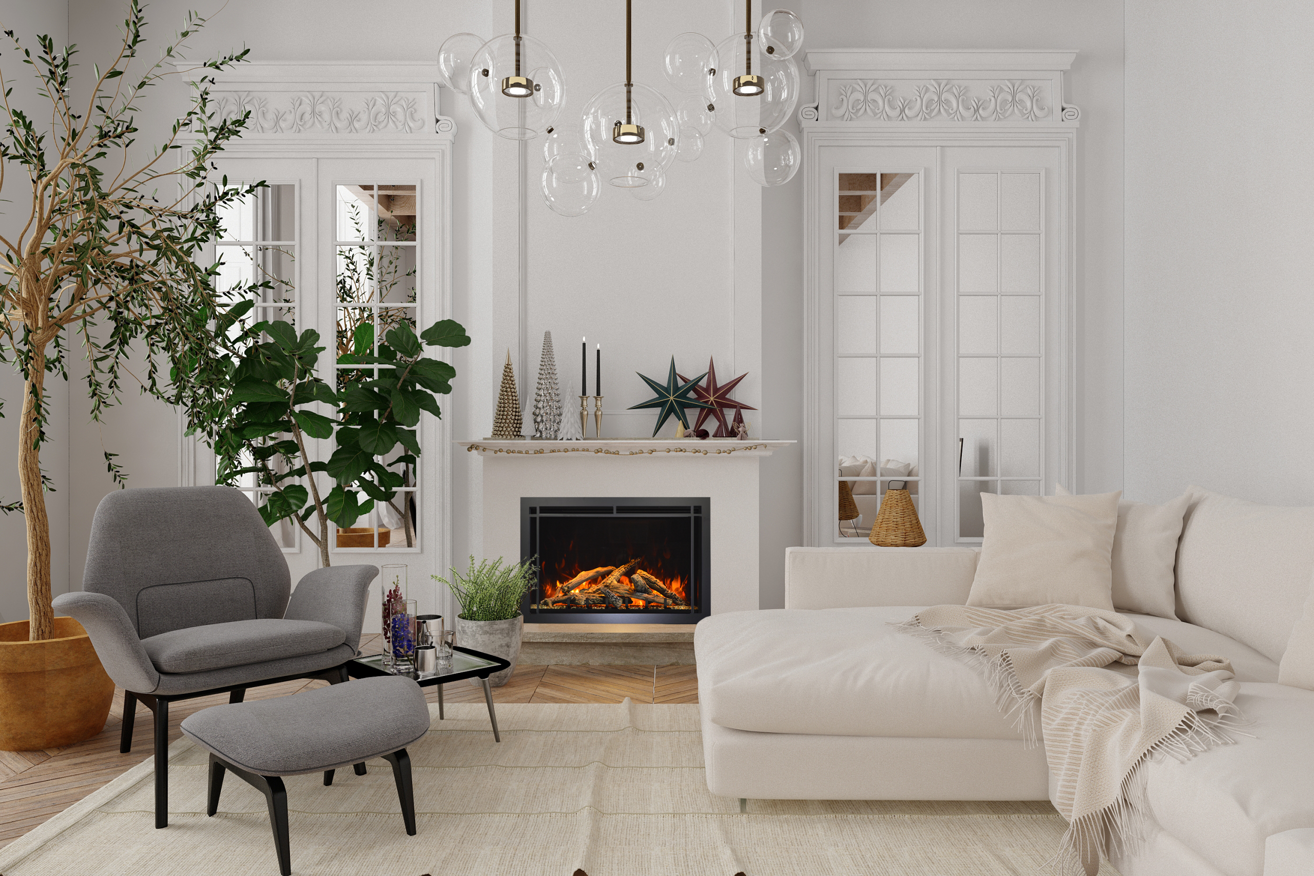 Amantii AMTR44T square decorative trim for TRD-44 - Image 2