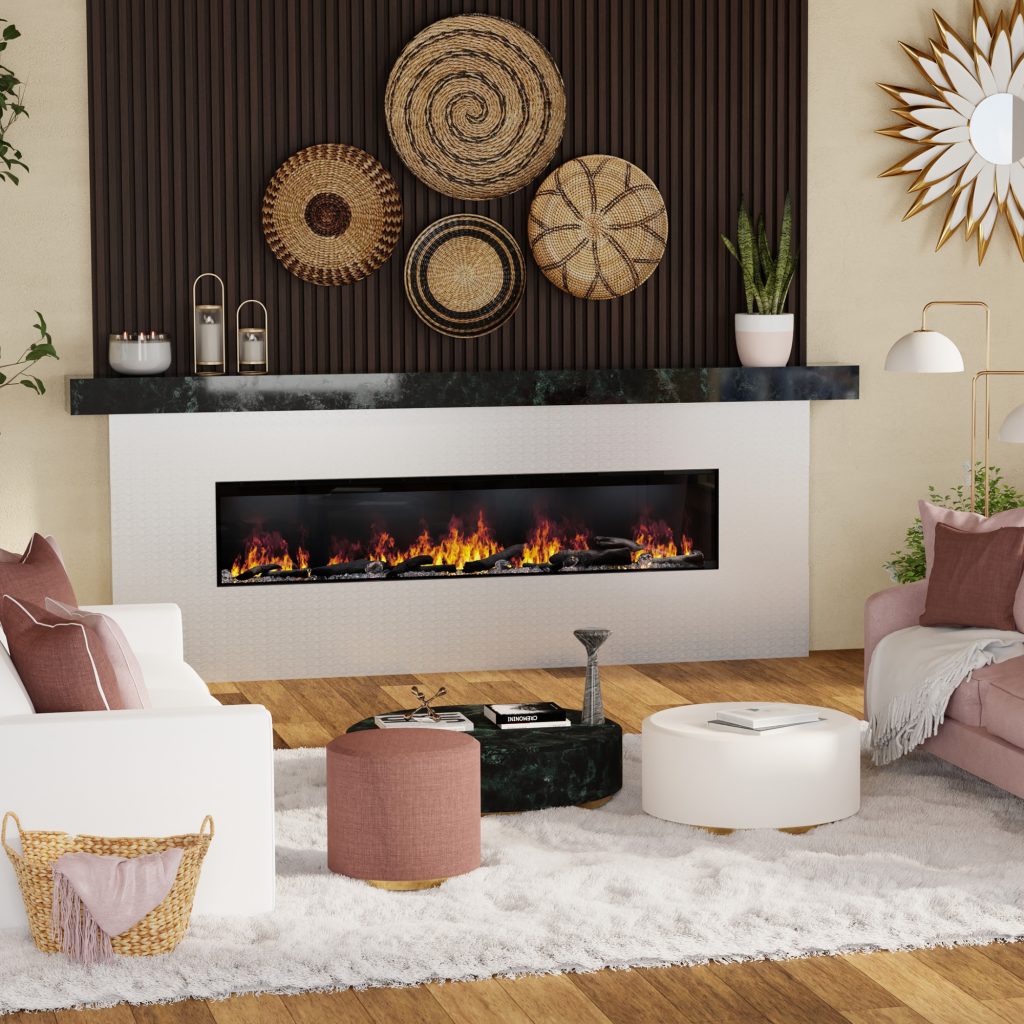 Dimplex OLF86-AM Optimyst linear electric fireplace